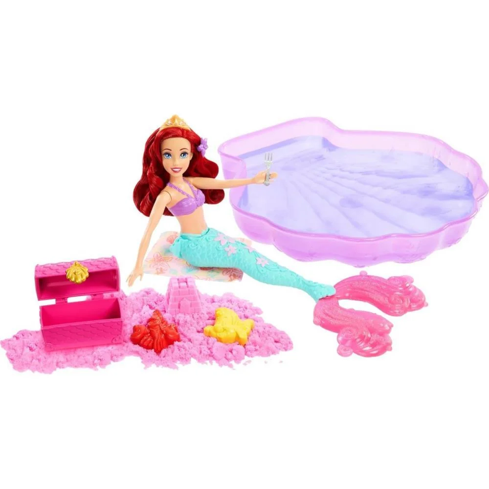 BONECA DISNEY PRINCESA ARIEL AVENT.NA PISCIN MATTEL (UNIDADE) - imagem 2