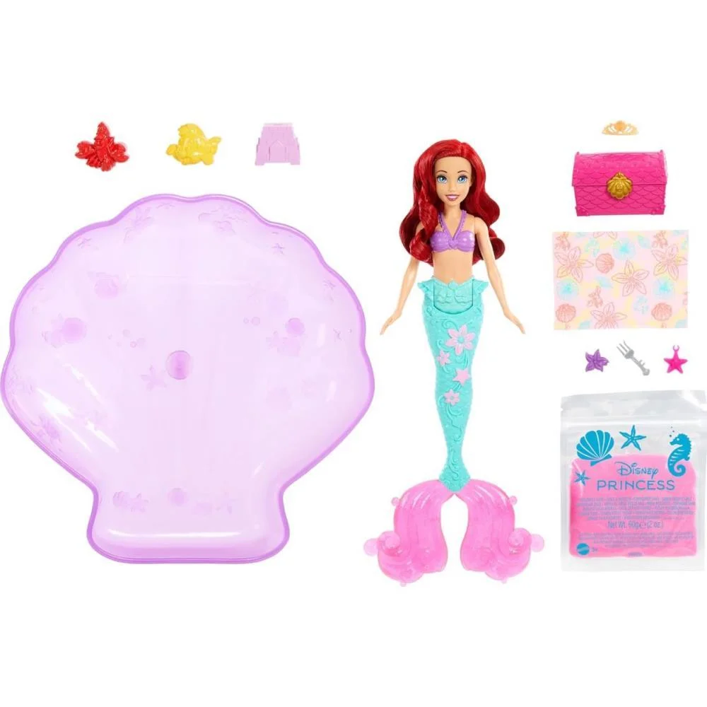 BONECA DISNEY PRINCESA ARIEL AVENT.NA PISCIN MATTEL (UNIDADE) - imagem 4
