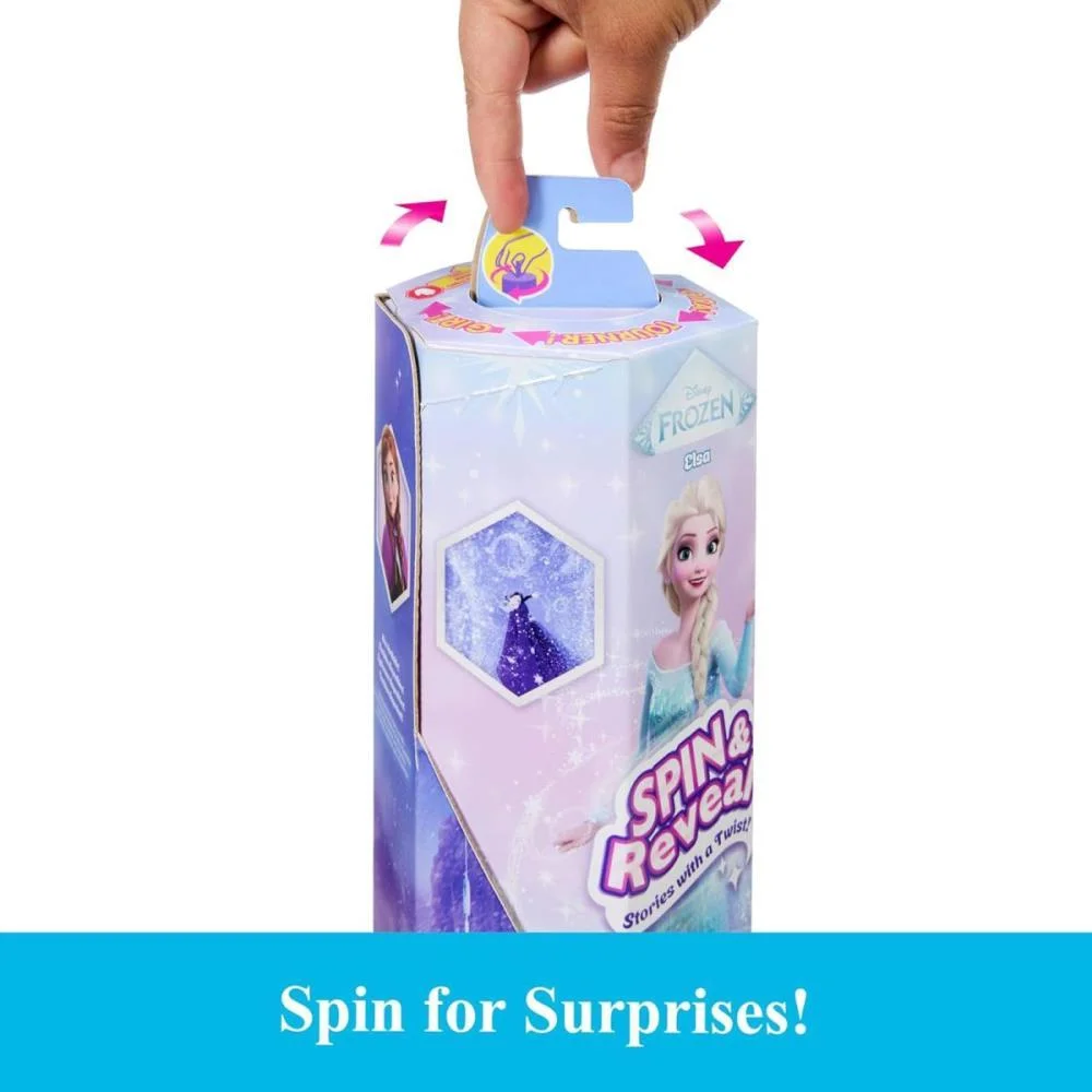 BONECA DISNEY FROZEN ELSA SPIN E REVEAL MATTEL (UNIDADE) - imagem 4