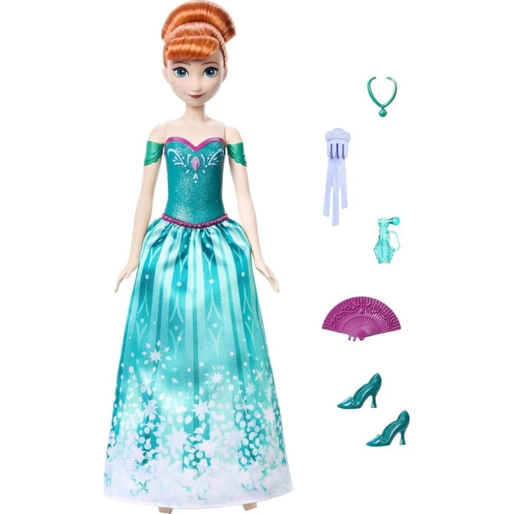 BONECA DISNEY FROZEN ANNA SPIN E REVEAL MATTEL (UNIDADE) - imagem 2
