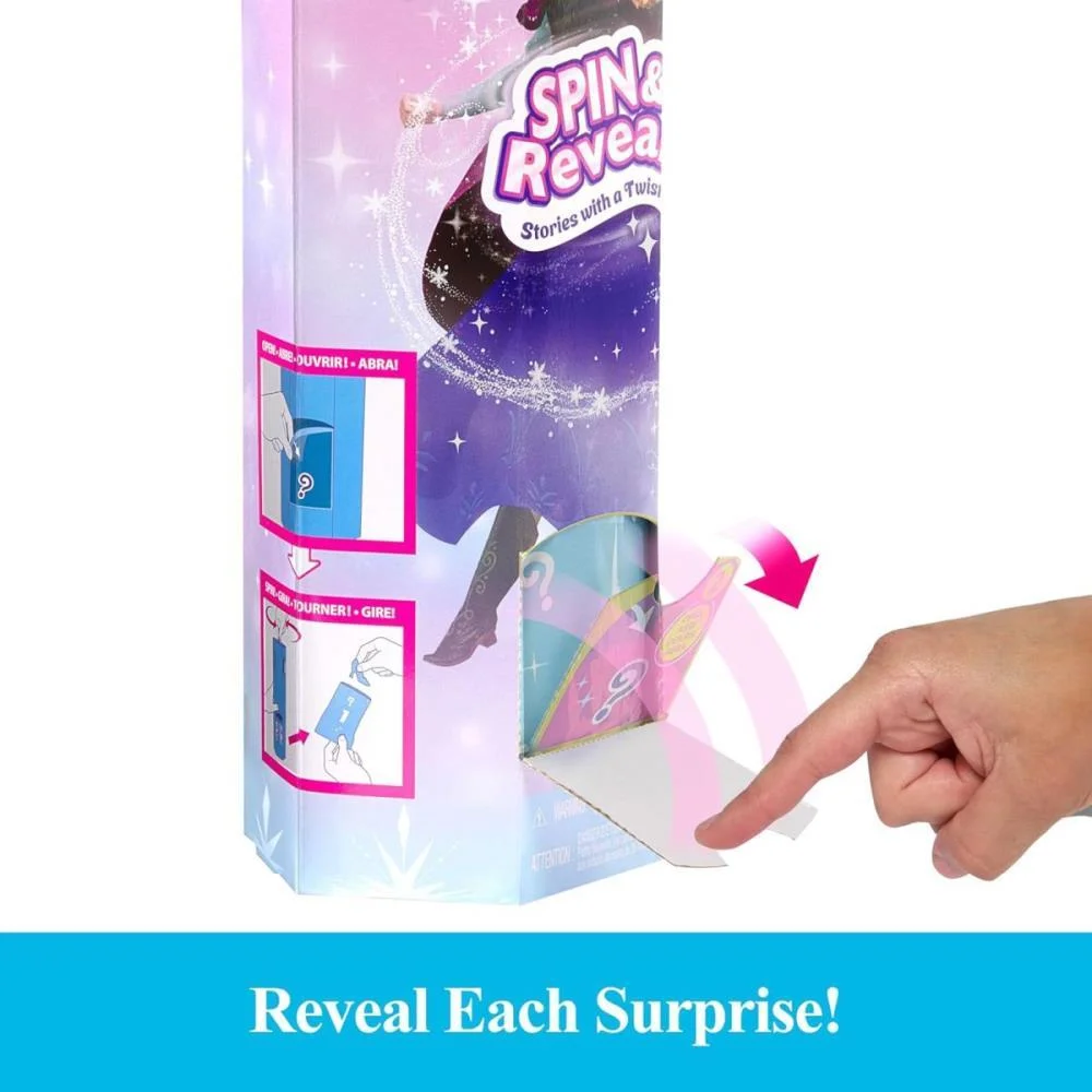 BONECA DISNEY FROZEN ANNA SPIN E REVEAL MATTEL (UNIDADE) - imagem 5