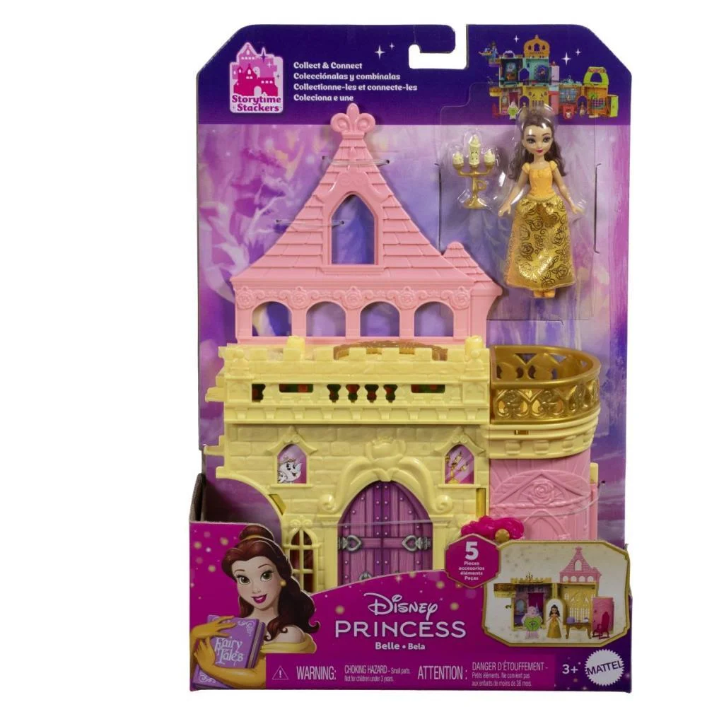 BONECA DISNEY PRINCESA MINI CASTELO DA BELA MATTEL (UNIDADE) - imagem 13