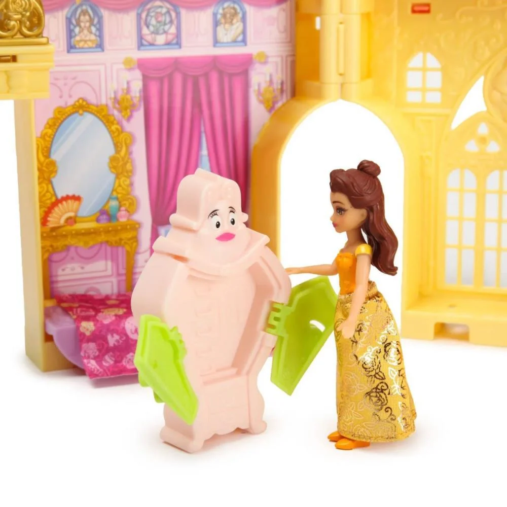 BONECA DISNEY PRINCESA MINI CASTELO DA BELA MATTEL (UNIDADE) - imagem 4