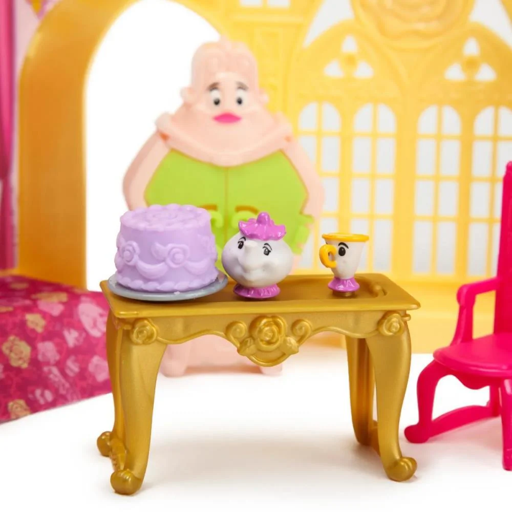 BONECA DISNEY PRINCESA MINI CASTELO DA BELA MATTEL (UNIDADE) - imagem 6