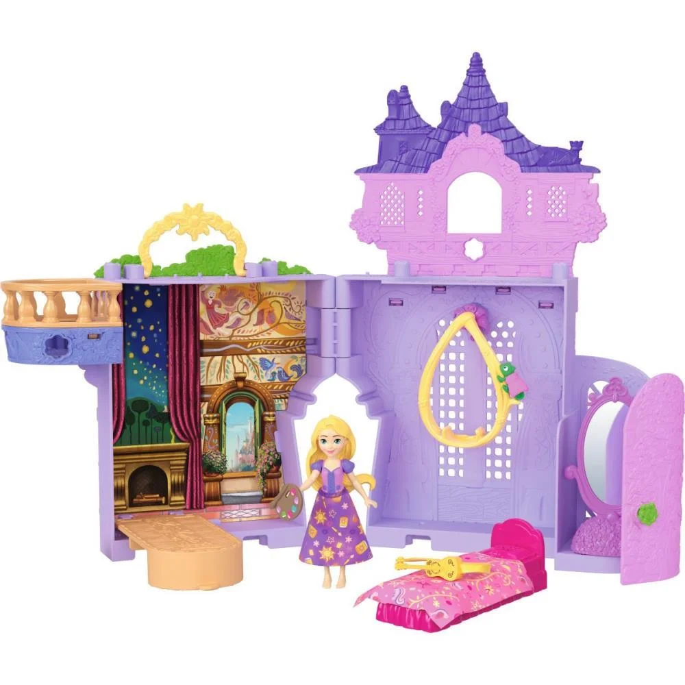 BONECA DISNEY PRINCESA MINI CAST.DA RAPUNZEL MATTEL (UNIDADE) - imagem 4
