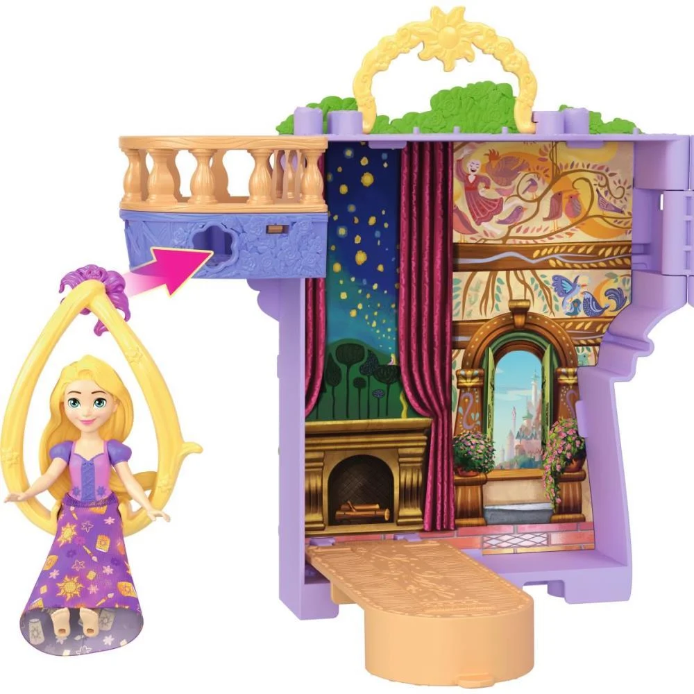 BONECA DISNEY PRINCESA MINI CAST.DA RAPUNZEL MATTEL (UNIDADE) - imagem 6