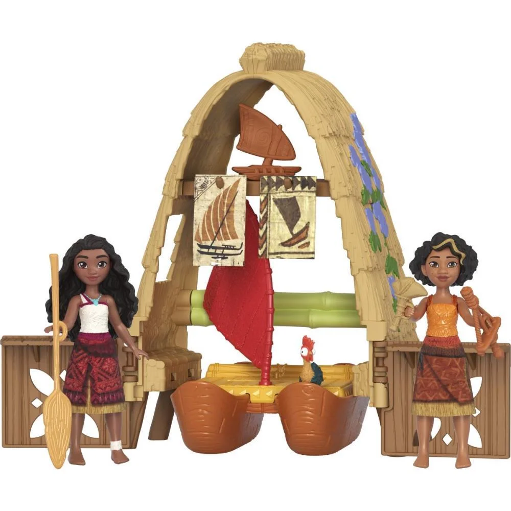 BONECA DISNEY MOANA MINI PLAYSET MOANA E AMI MATTEL (UNIDADE) - imagem 4