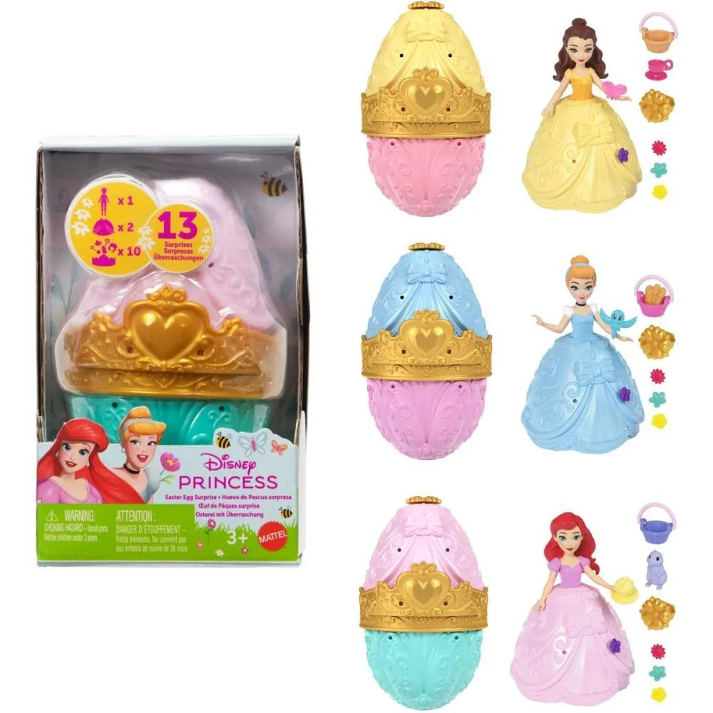 BONECA DISNEY PRINCESA MINI OVO PÁSCOA SURP MATTEL (UNIDADE) - imagem 2