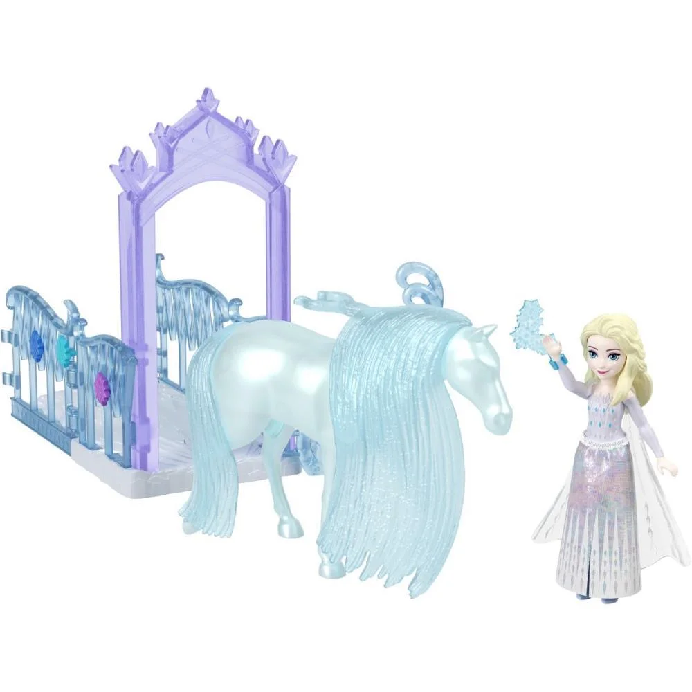 BONECA DISNEY PRINCESA C/ESTABULO E CAVALO(S MATTEL (UNIDADE) - imagem 4