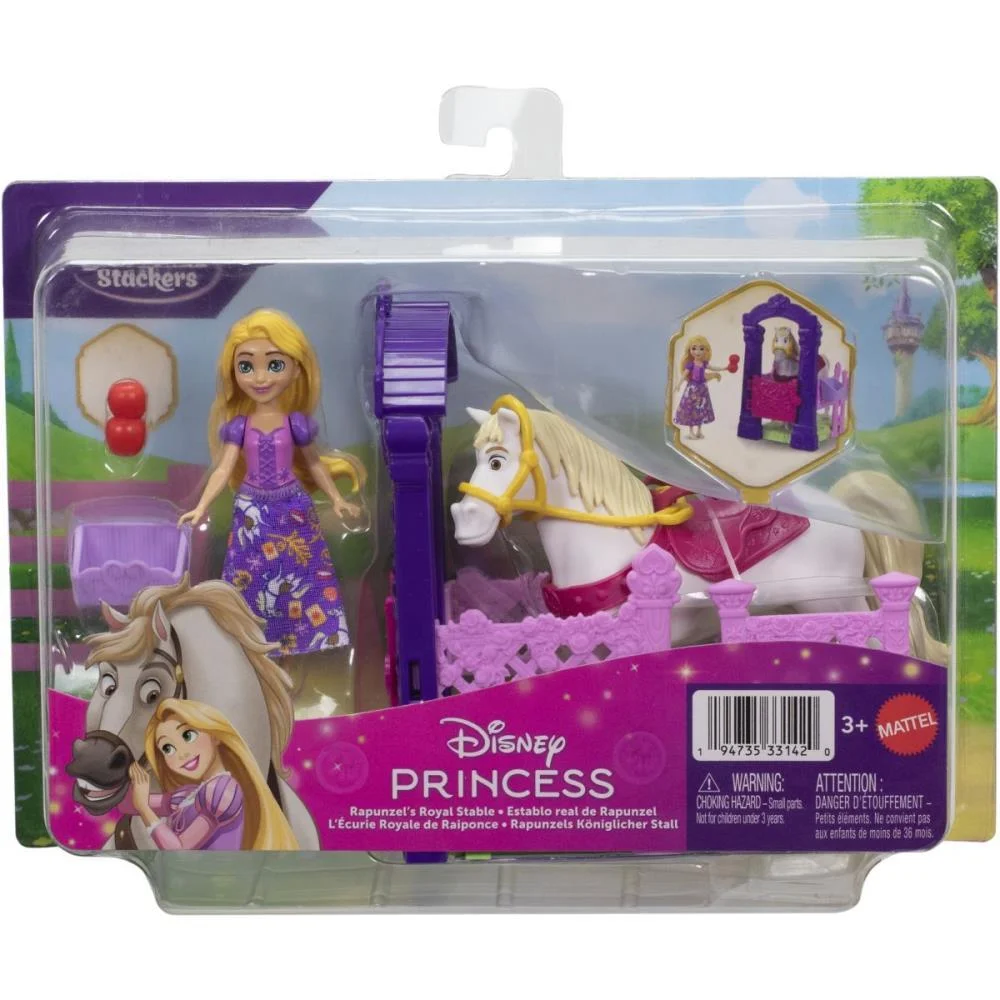 BONECA DISNEY PRINCESA C/ESTABULO E CAVALO(S MATTEL (UNIDADE) - imagem 7