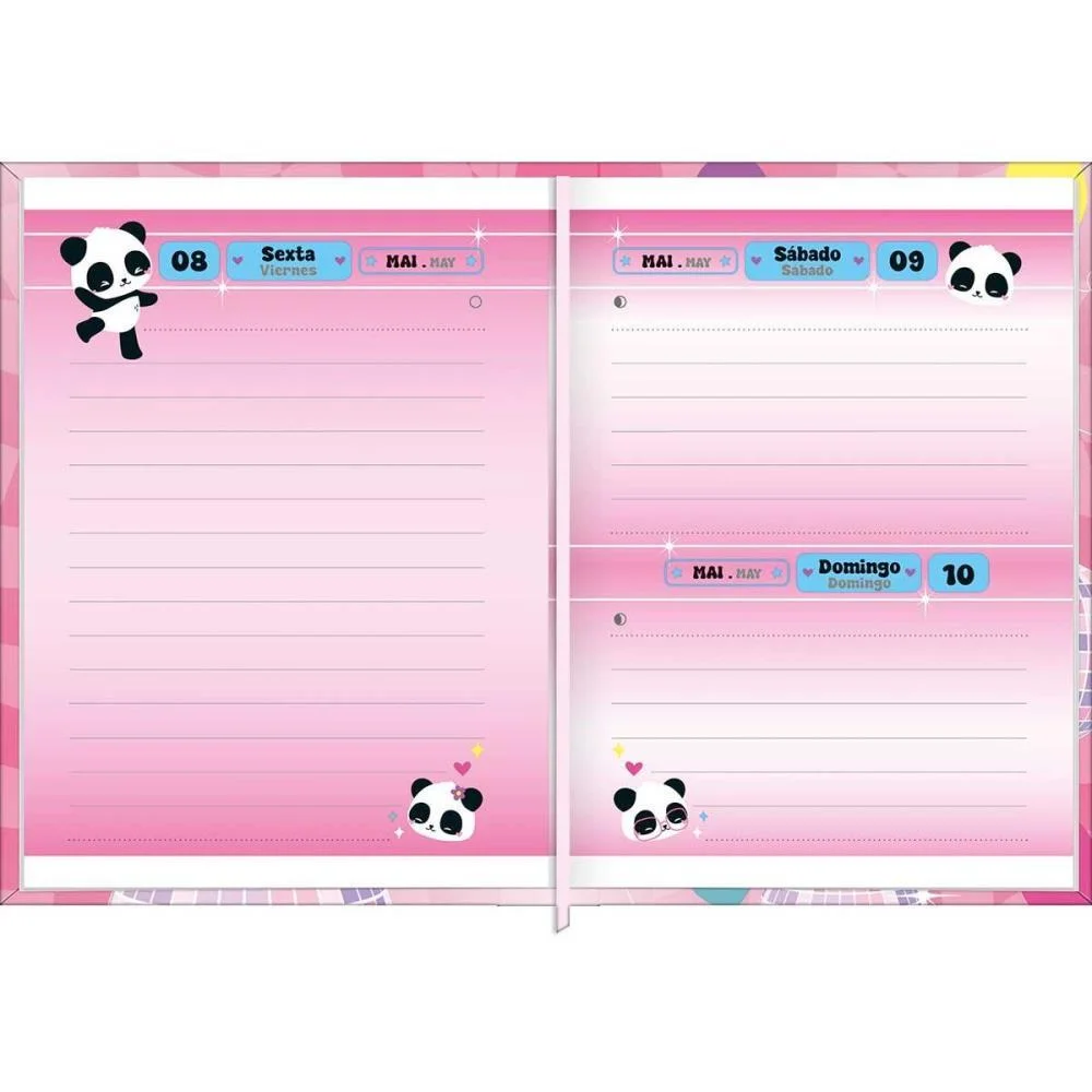 AGENDA 2026 LOVELY FRIEND COST 176F 78X108 TILIBRA (PCT.C/04) - imagem 11