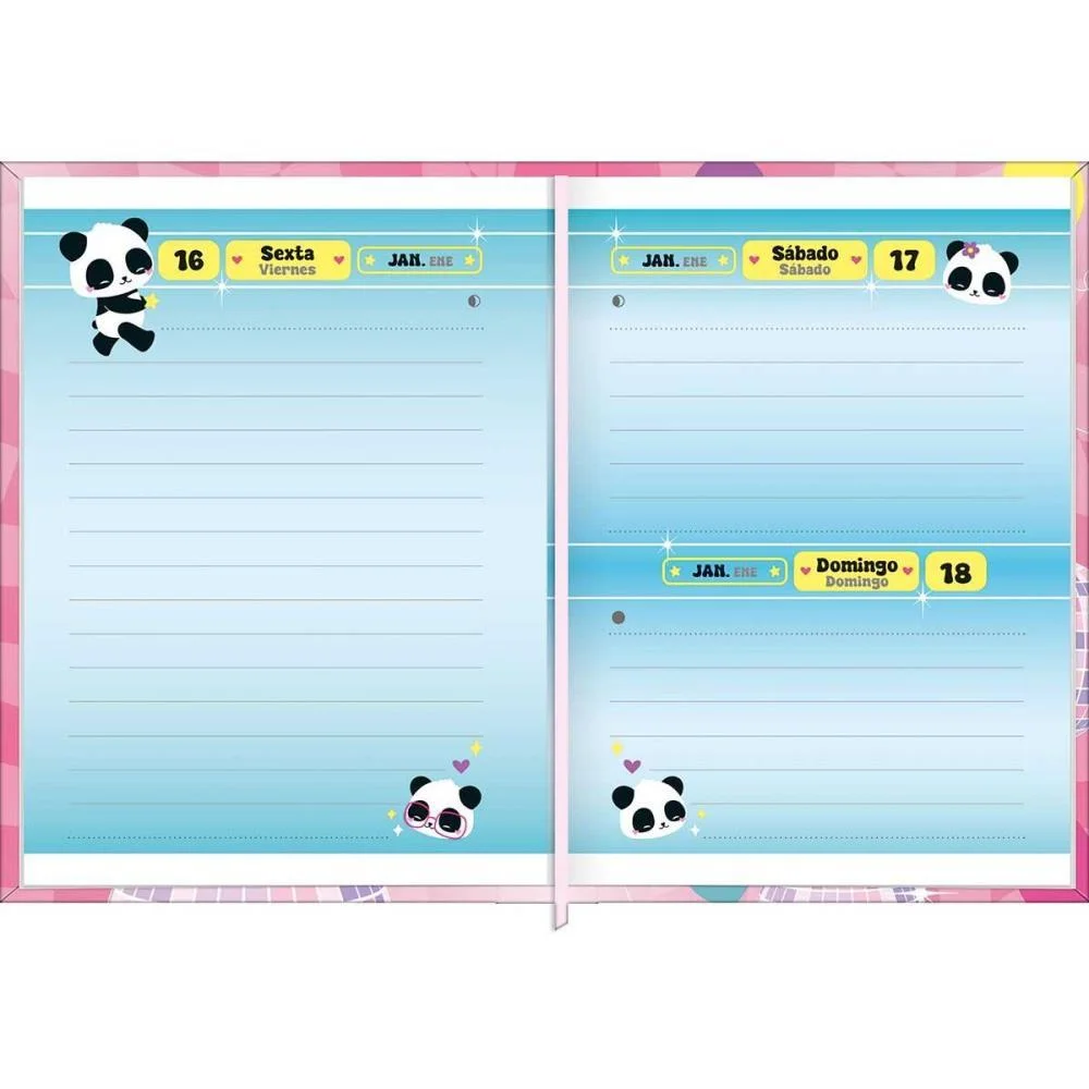 AGENDA 2026 LOVELY FRIEND COST 176F 78X108 TILIBRA (PCT.C/04) - imagem 13