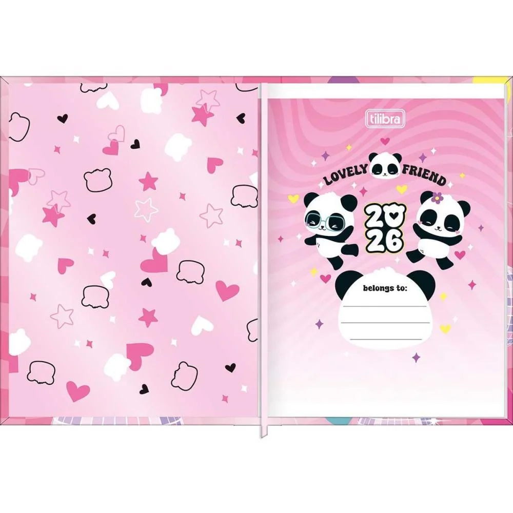 AGENDA 2026 LOVELY FRIEND COST 176F 78X108 TILIBRA (PCT.C/04) - imagem 14