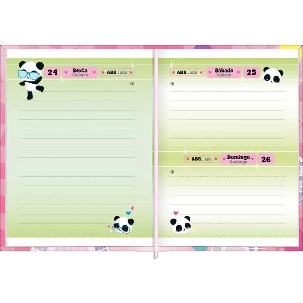 AGENDA 2026 LOVELY FRIEND COST 176F 78X108 TILIBRA (PCT.C/04) - imagem 7