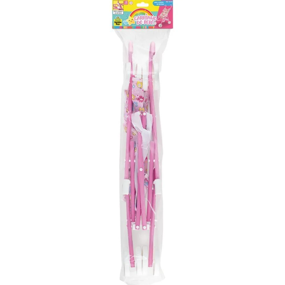 CARRINHO DE BONECA CARRINHO DO BEBE SOLAPA SAMBA TOYS (UNIDADE) - imagem 5