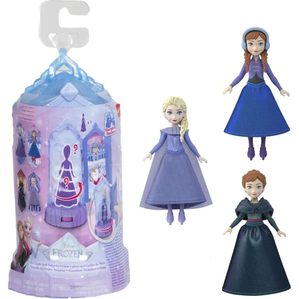 BONECA DISNEY FROZEN MINI REVEAL GIRO GEL0(S MATTEL (UNIDADE) - imagem 3
