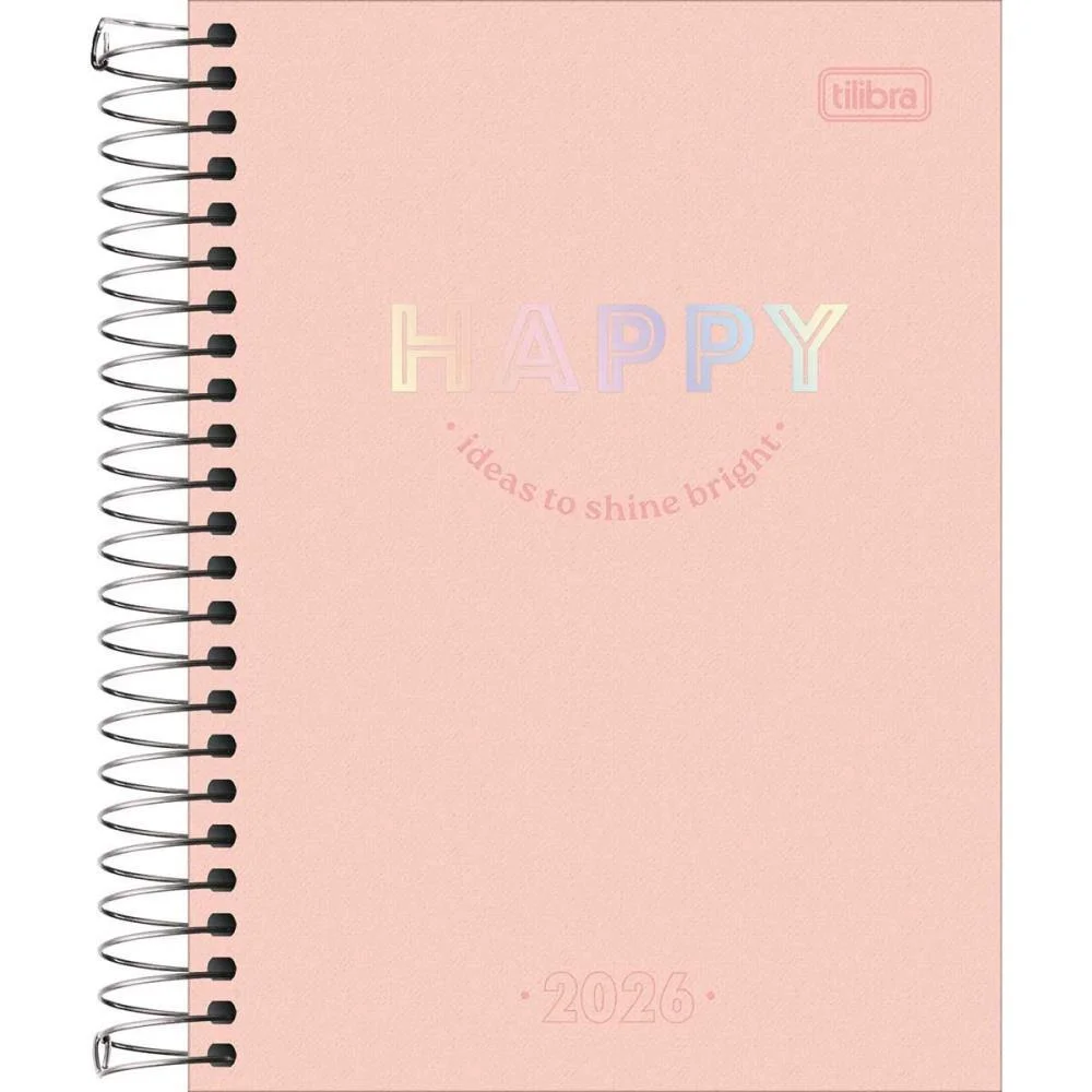 AGENDA 2026 HAPPY ESP 176F 117X164MM TILIBRA (PCT.C/05) - imagem 5