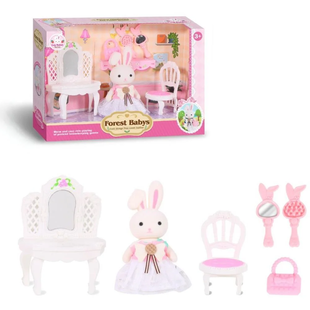 CASINHA DE BONECA FOREST BABYS PENTEADEIRA PP IMPORT (UNIDADE) - imagem 2