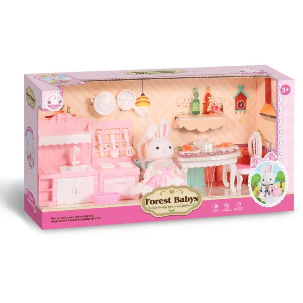 CASINHA DE BONECA FOREST BABYS COZINHA ENCANTADA PP IMPORT (UNIDADE) - imagem 6