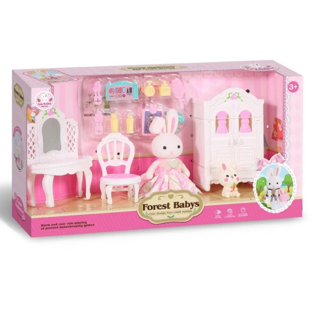 CASINHA DE BONECA FOREST BABYS QUARTO ENCANTADO PP IMPORT (UNIDADE) - imagem 7