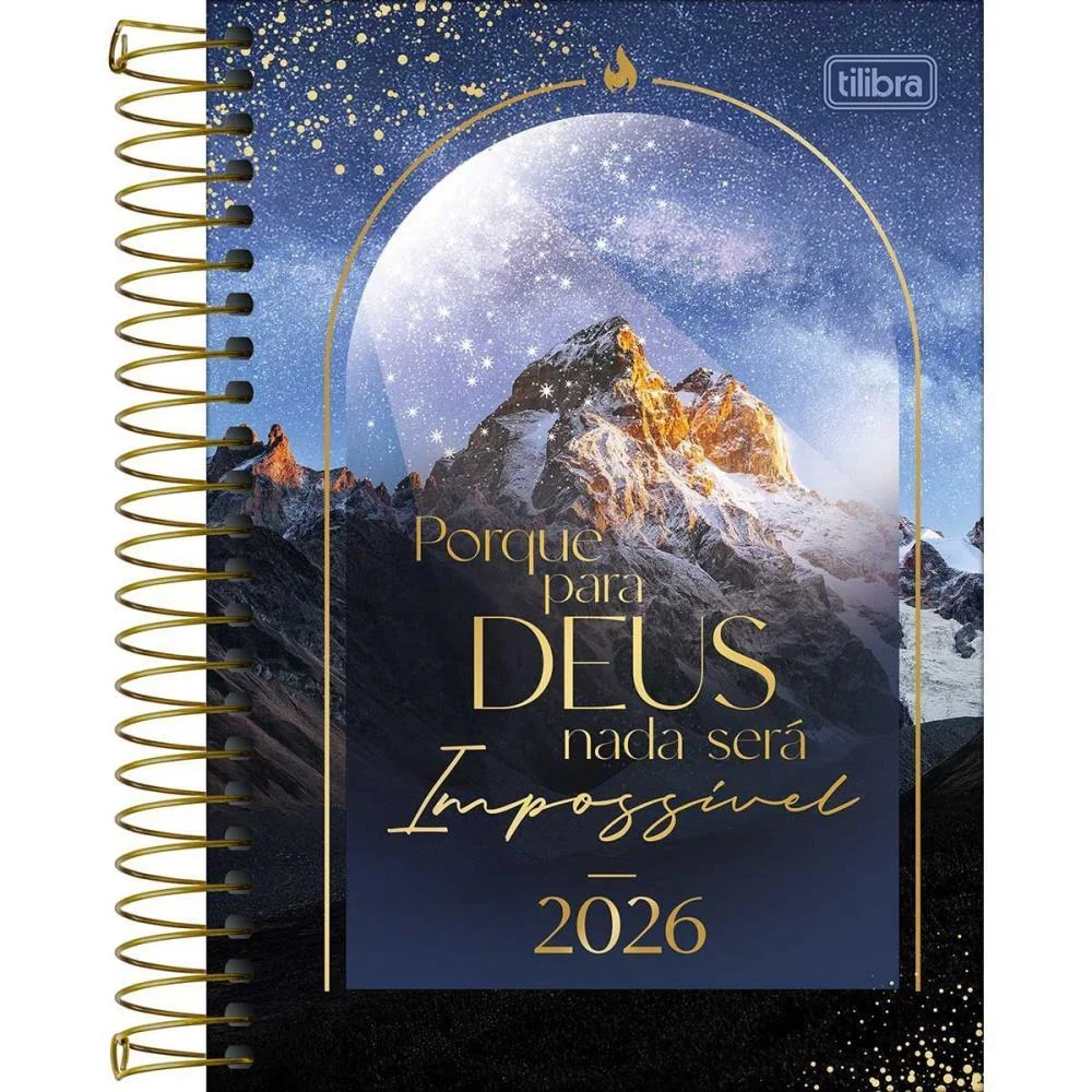 AGENDA 2026 LOUVOR CD ESP 208FLS 140X200MM TILIBRA (PCT.C/04) - imagem 4