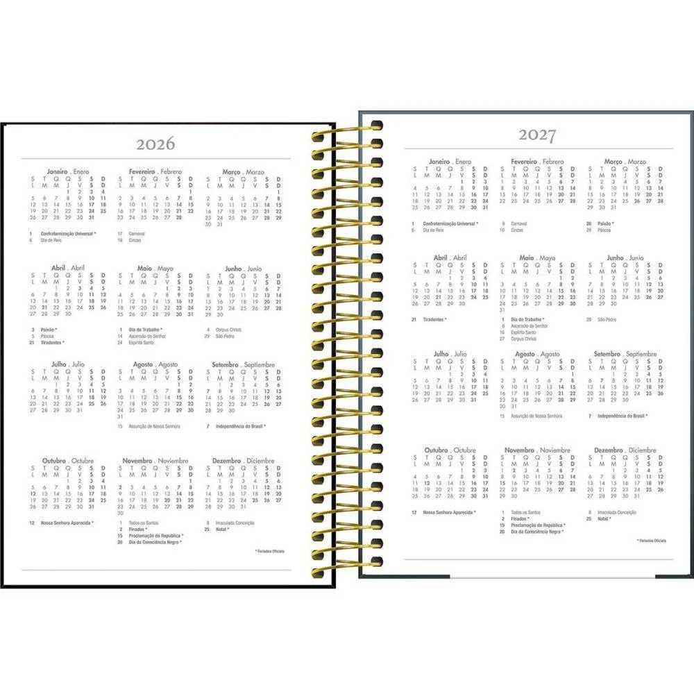 AGENDA 2026 LOUVOR CD ESP 208FLS 140X200MM TILIBRA (PCT.C/04) - imagem 8