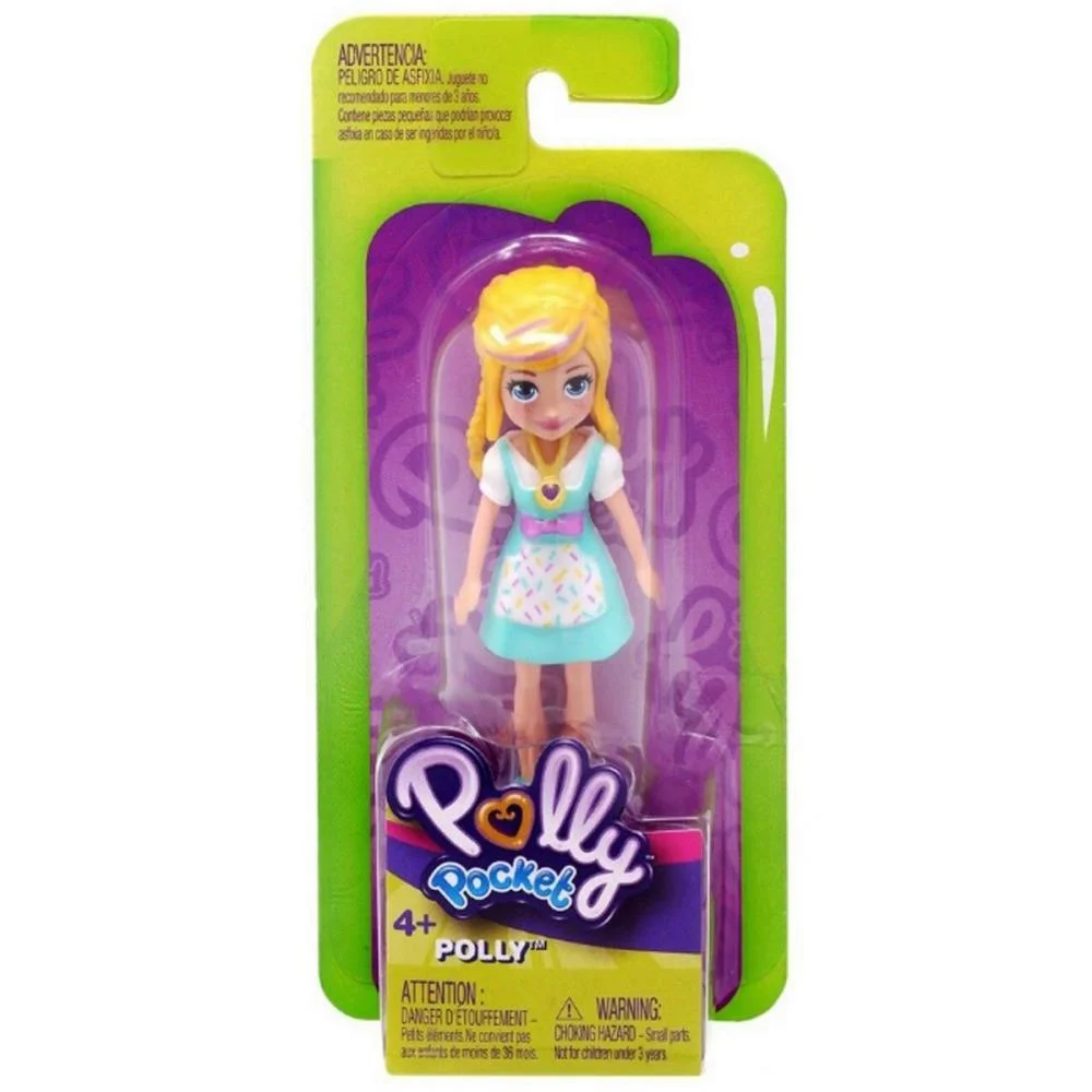 POLLY POCKET BONECA BASICA SORTIMENTO MATTEL (CX.C/12) - imagem 13