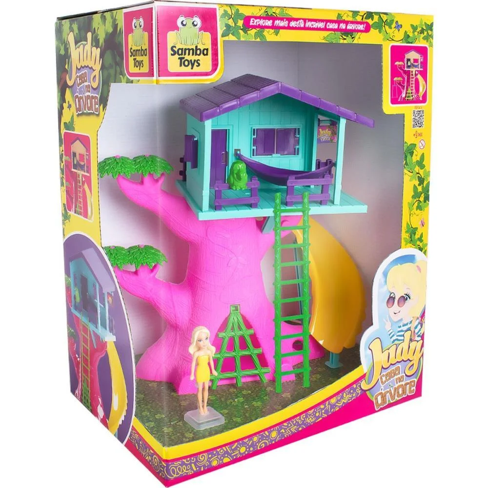 CASINHA DE BONECA CASA NA ARVORE DA JUDY SAMBA TOYS (UNIDADE) - imagem 3