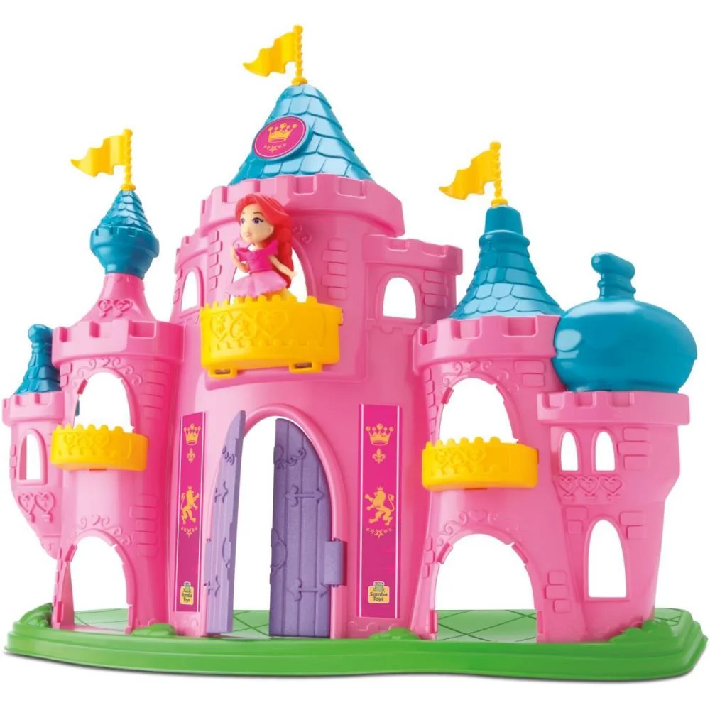 CASINHA DE BONECA CASTELO DE PRINCESA DA JUDY SAMBA TOYS (UNIDADE) - imagem 3