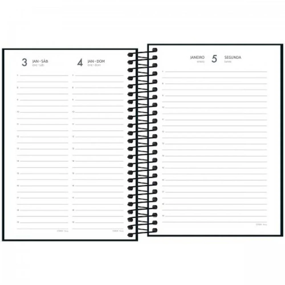 AGENDA 2026 SPICE PRETA CD ESP 160F129X187 TILIBRA (PCT.C/04) - imagem 3