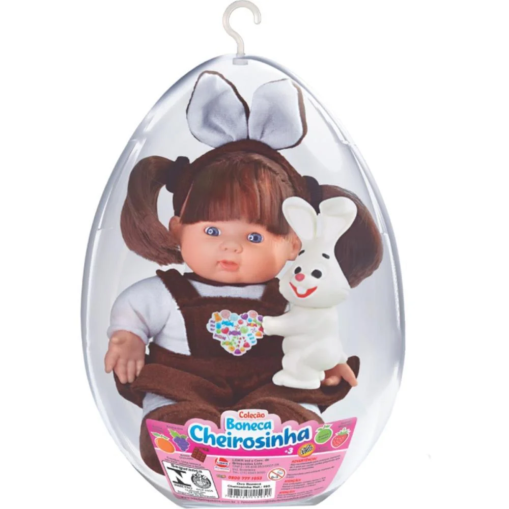 OVO COM BRINQUEDO BONECA CHEIROSINHA LIDER (UNIDADE) - imagem 2