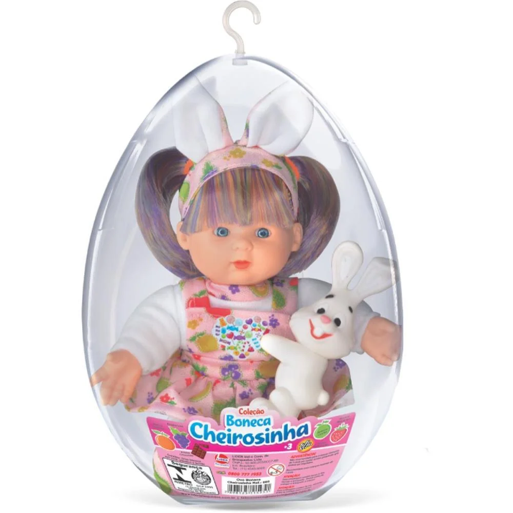 OVO COM BRINQUEDO BONECA CHEIROSINHA LIDER (UNIDADE) - imagem 5
