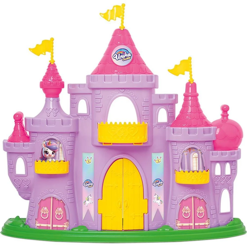CASINHA DE BONECA CASTELO UNIKA C/BONECA SAMBA TOYS (UNIDADE) - imagem 3