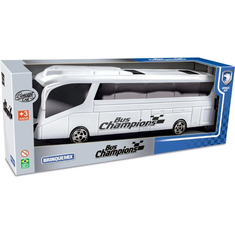 CARRINHO BUS CHAMPIONS CONCEPT CAR 41CM BRINQUEMIX (UNIDADE) - imagem 6