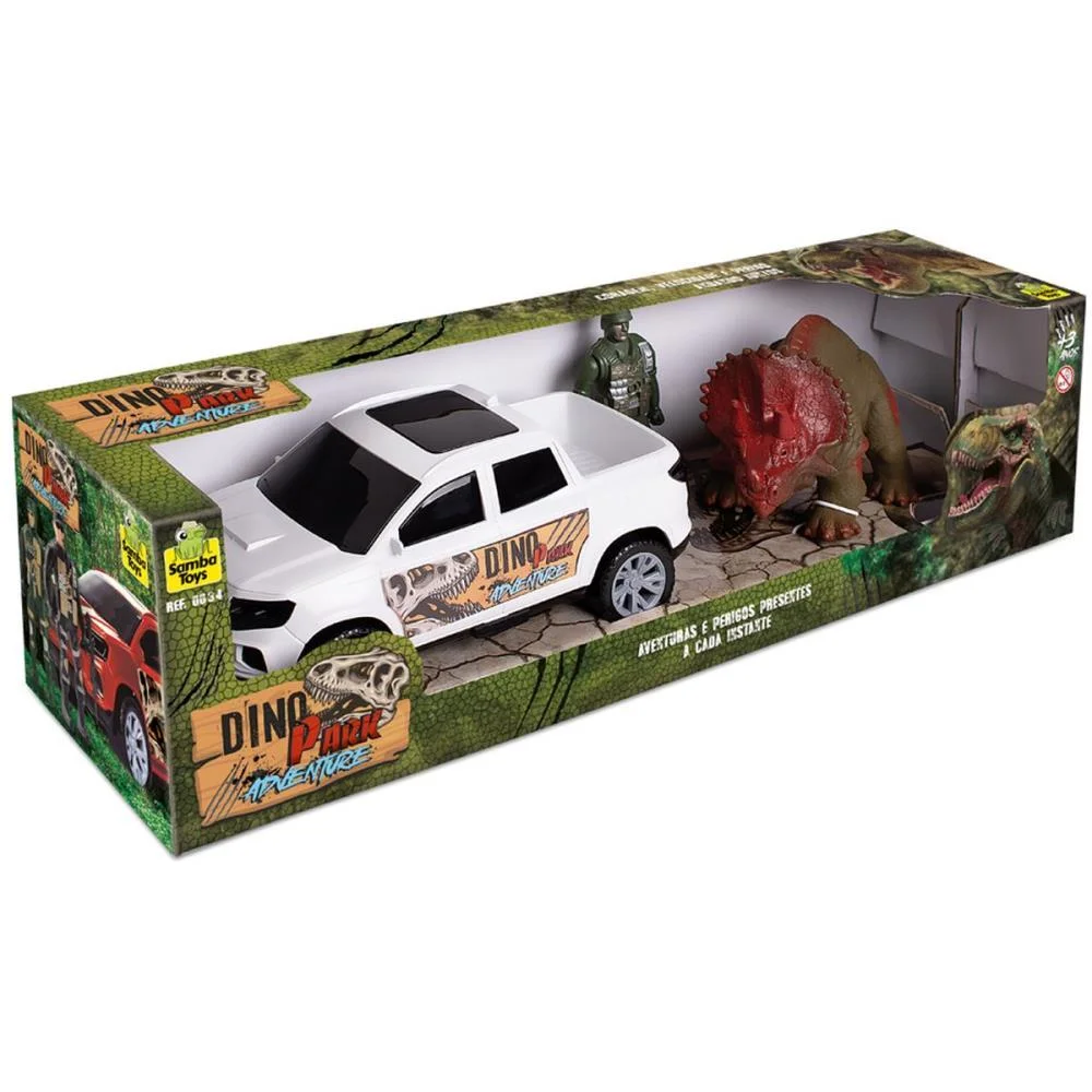 CARRINHO DINO PARK ADVENTURE KIT SAMBA TOYS (UNIDADE) - imagem 4