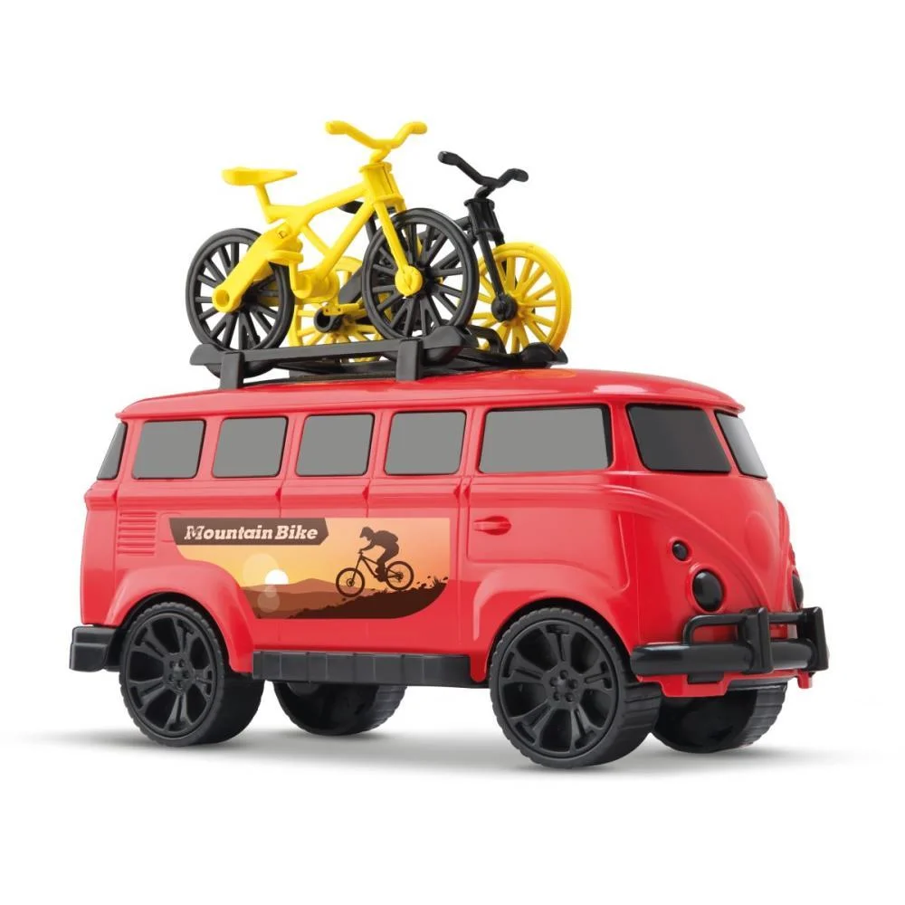 CARRINHO CLASSIC VAN SPORT BIKE (S) ORANGE TOYS (UNIDADE) - imagem 3