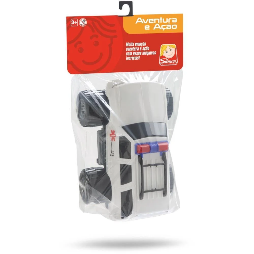 CARRINHO EMERGENCIA SILMAR BRINQUEDOS (UNIDADE) - imagem 3