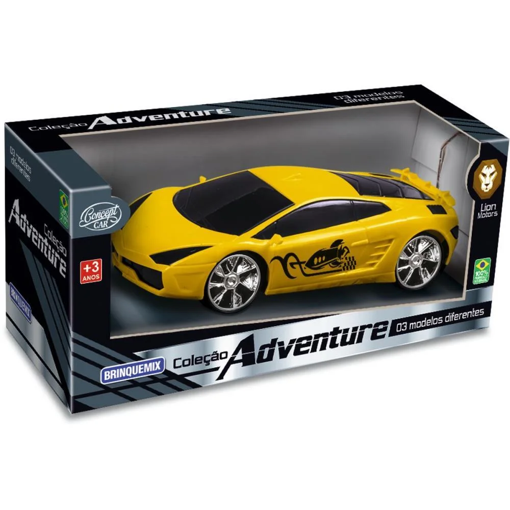 CARRINHO LBN PREDADOR CONCEPT CAR JR(S) BRINQUEMIX (UNIDADE) - imagem 7