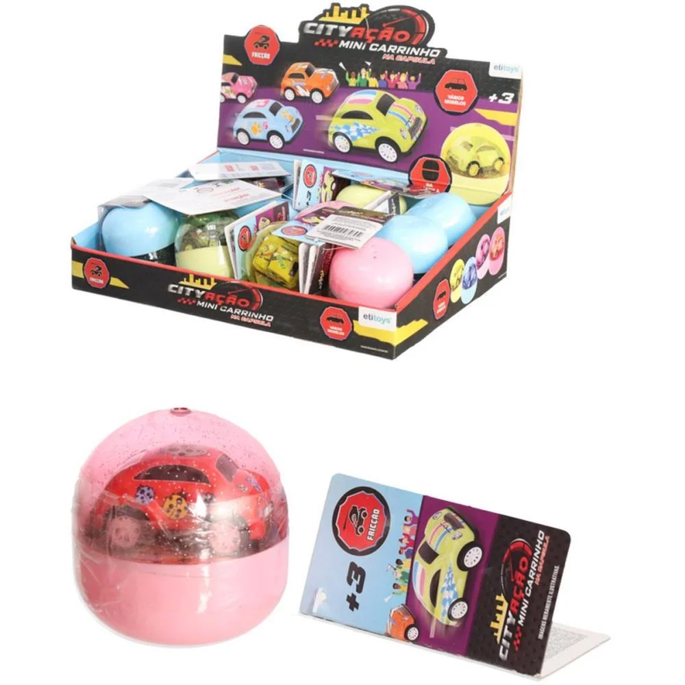CARRINHO MINI CARRINHO SORTIDOS ETITOYS (DP.C/12) - imagem 4