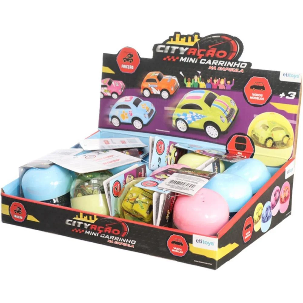 CARRINHO MINI CARRINHO SORTIDOS ETITOYS (DP.C/12) - imagem 5