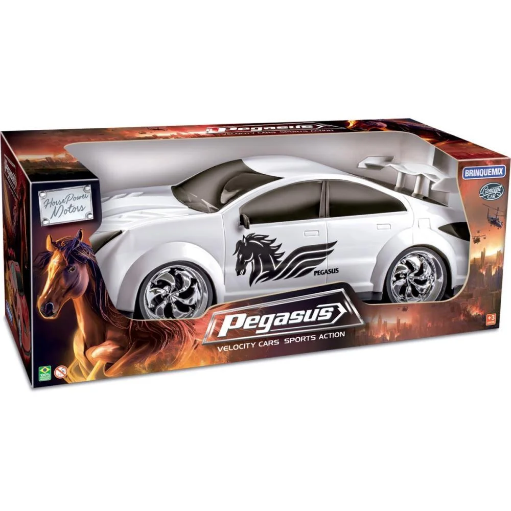 CARRINHO PEGASUS CONCEPT CAR BRINQUEMIX (UNIDADE) - imagem 4