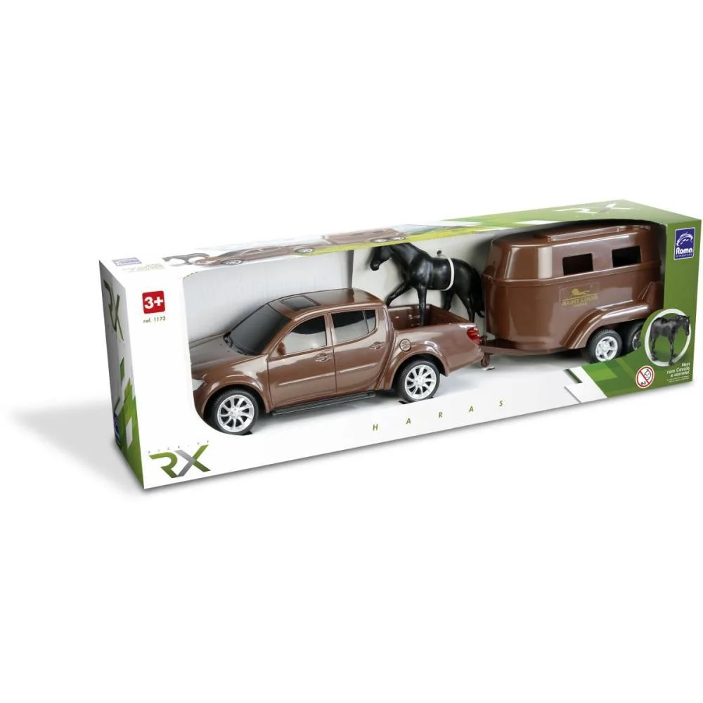 CARRINHO PICK UP RX HARAS C/CAVALO ROMA (UNIDADE) - imagem 8