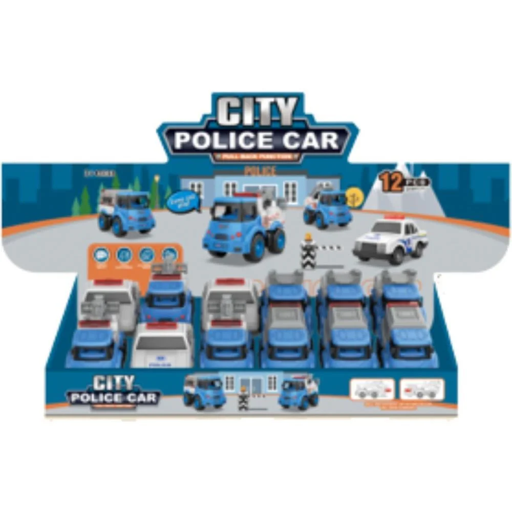 CARRINHO POLICE CITY C/12 PP IMPORT (DP.C/12) - imagem 2