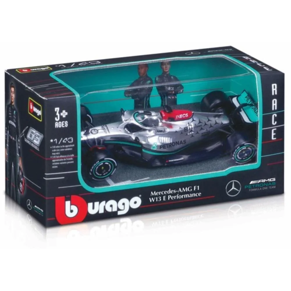 CARRINHO RACE F1 TEAMS S/DRIVER 1:43(S) MAISTO (UNIDADE) - imagem 14