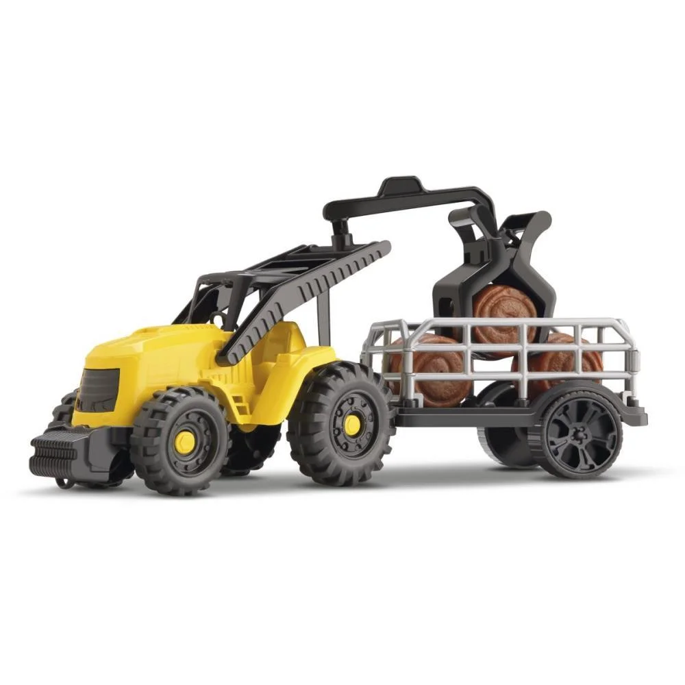 TRATOR TRACTOR SUPER GARRA FENO (S) ORANGE TOYS (UNIDADE) - imagem 3