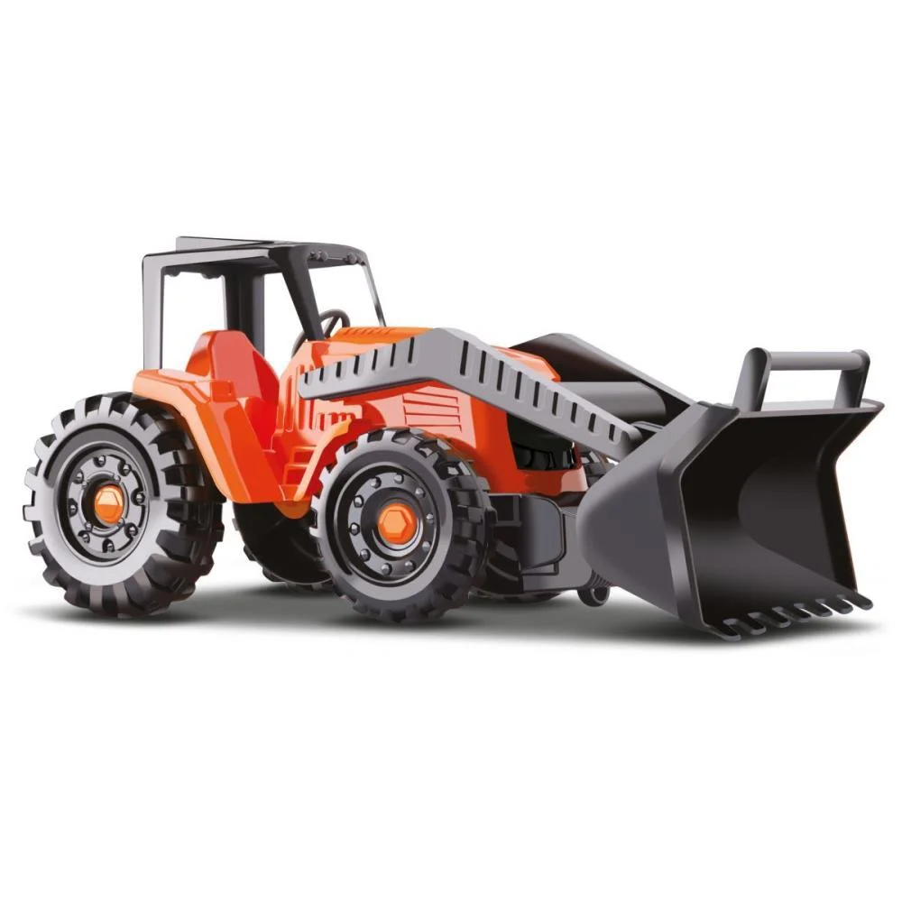TRATOR CITY WORK CARREGADEIRA ORANGE TOYS (UNIDADE) - imagem 4
