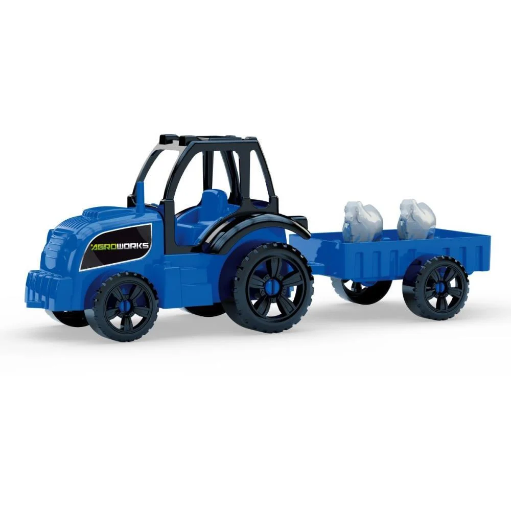 TRATOR CARRETA AGROWORKS 33X12X13CM S GGB PLAST (UNIDADE) - imagem 3