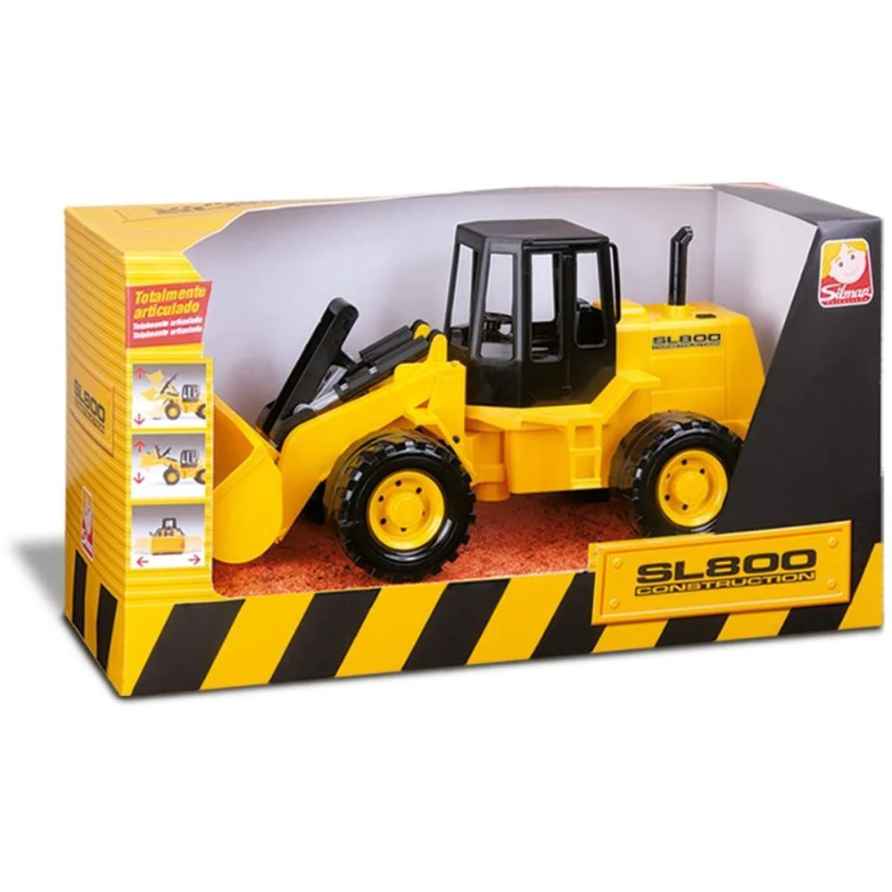 TRATOR CONSTRUCTION SL800 SILMAR BRINQUEDOS (UNIDADE) - imagem 4