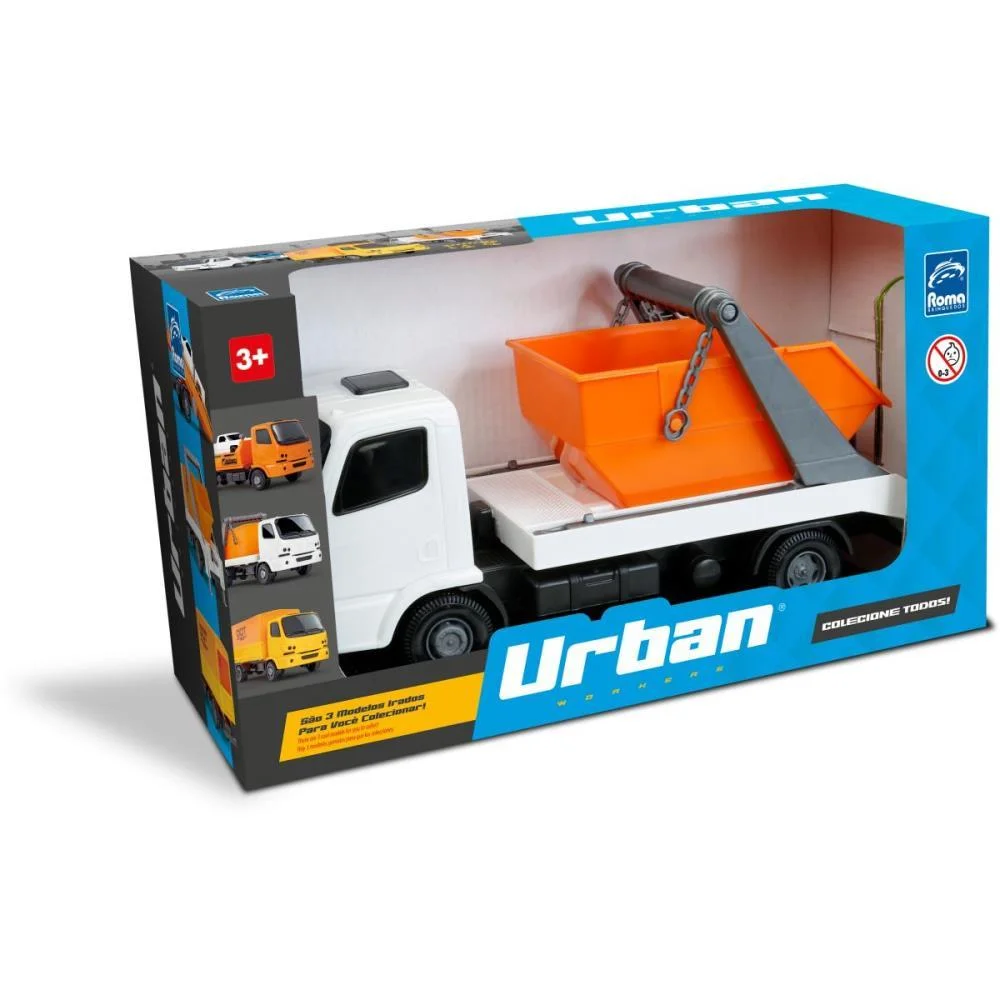 CAMINHAO URBAN-TIRA ENTULHO 28CM. ROMA (UNIDADE) - imagem 4