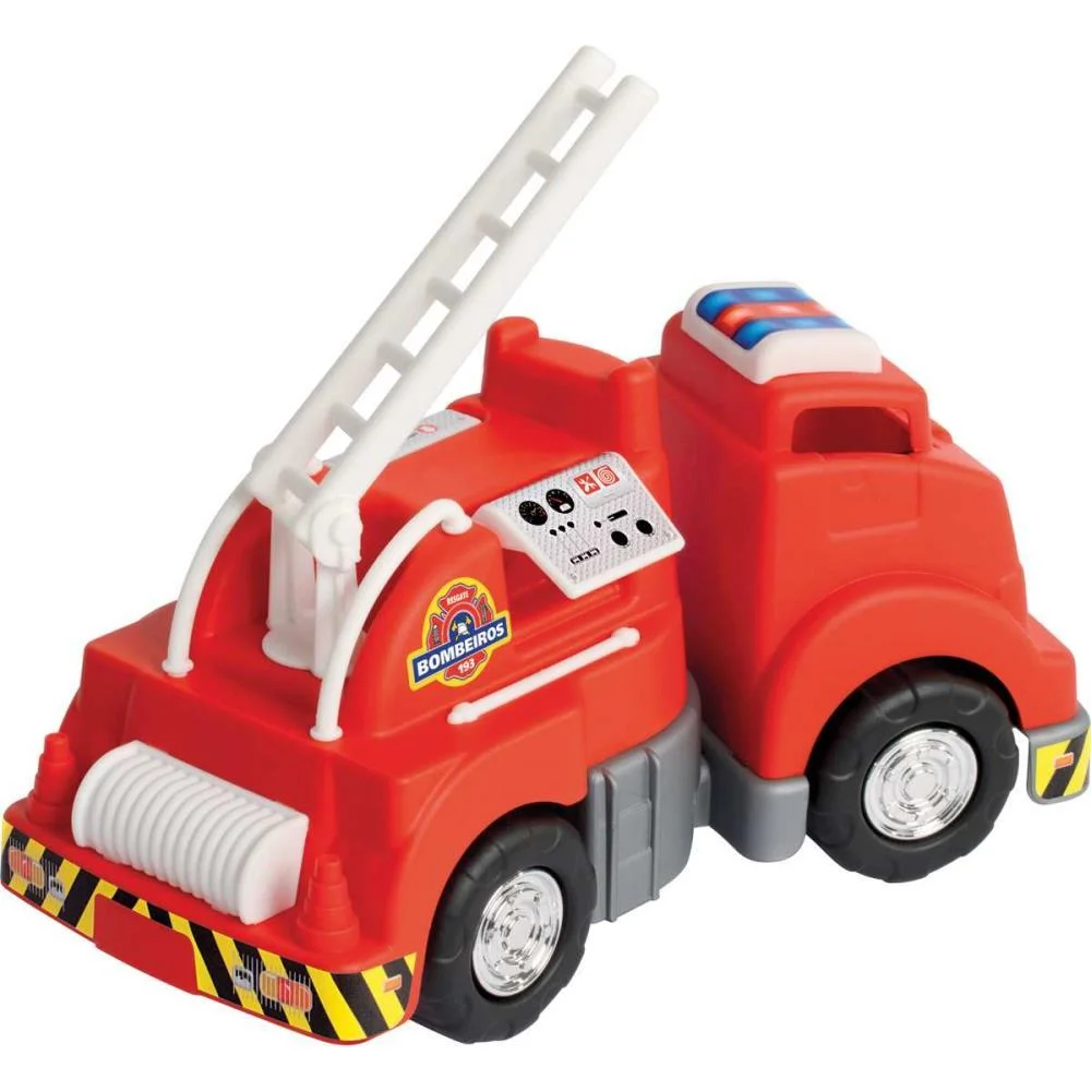 CAMINHAO MERCOTRUCK BOMBEIRO MERCO TOYS (UNIDADE) - imagem 3